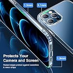 Elando-Crystal-Clear-Case-Compatible-with-iPhone-12-Pro-Max-Non-Yellowing-Shockproof-Protective-Phone-Case-Slim-Thin-67-inch