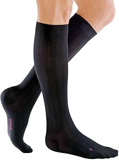 mediven for men Classic 30–40 mmHg Calf Closed-Toe Compression Stockings, Tan