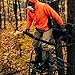 Rivers Edge Jumbo Jack 1-Man Ladder Stand, RE658, 17’1” Height, Wide Flip-Up TearTuff Mesh Seat, Jumbo Platform, Flip-Out Footrest, 2-Way Adjustable Shooting Rail