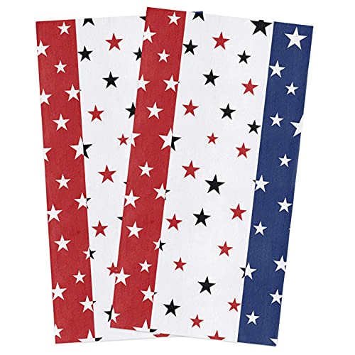 4th of July Patriotic Kitchen Towels Set of 2