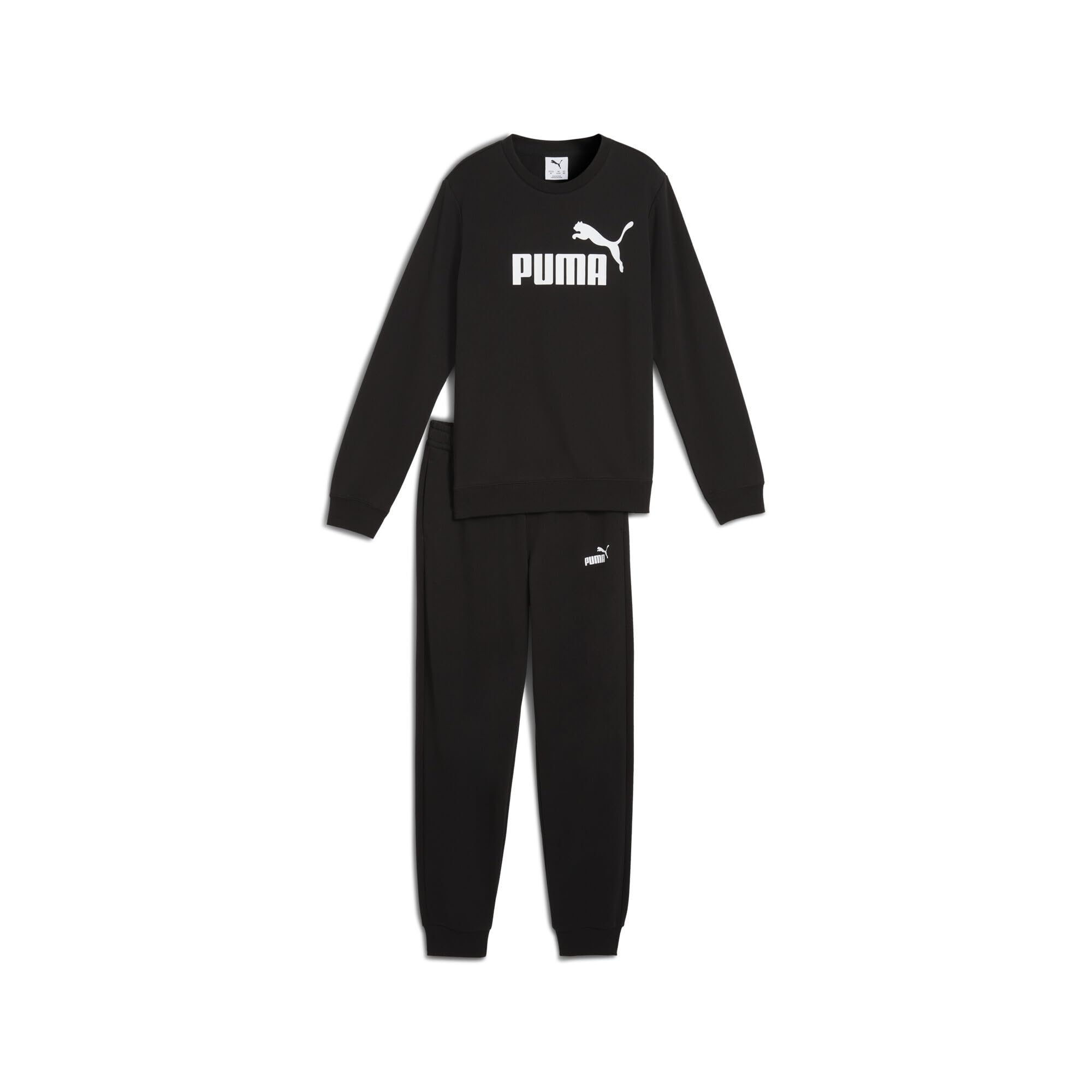 PUMA Ess No.1 Logo Crew Sweat Suit Tr B Abiti lavorati a maglia Bambini e ragazzi (Pacco da 1)