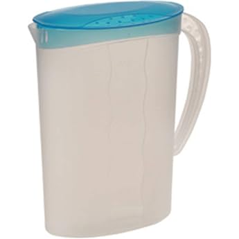 OK Juice Pot Blue / Transparent 9.5 x 18.5 x 24.5 cm