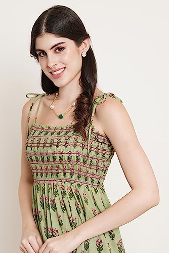 Image of COTLAND Fashions Women Midi Dress