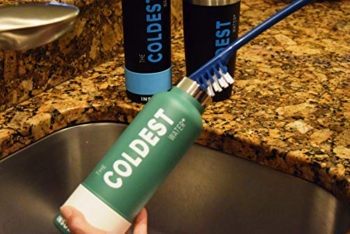 The Coldest Water Bottle Brush - Built For Stainless Steel Water Bottles,Tumblers, Easy, Safe Cleaning And Scrubbing - 3 Tools In 1 #TOP1