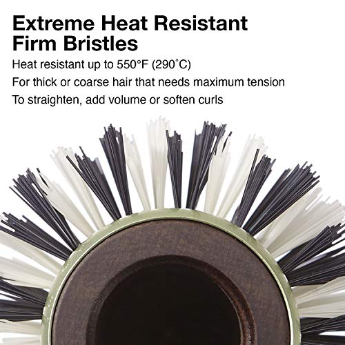 Olivia Garden Ecoceramic Firm Bristles Round Thermal Hair Brush (2 1/8\") - Thumbnail 4