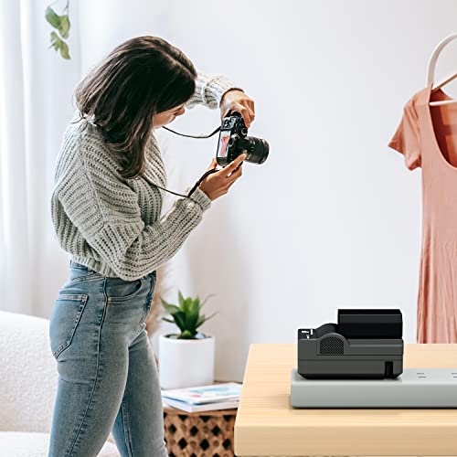 NP-FZ100 Battery Charger, LP Charger with LED Lights Display, Compatible with Sony A9 A9R A9S A9II A7C A7CII A7SIII A7III A7RIII A7RIV A7IV A6600 A6700 ZV-E1 Cameras, Battery Charger for Sony np-fz100 - Thumbnail 7