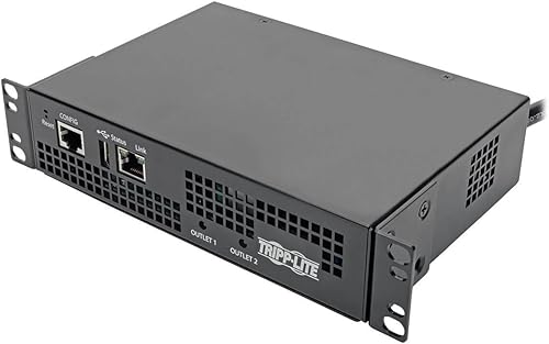 Tripp Lite Mini PDU conmutada monofásica, 100120127V, interfaz de plataforma LX remota, cable de 6 pies, 0U, TAA (PDU15NETLX)