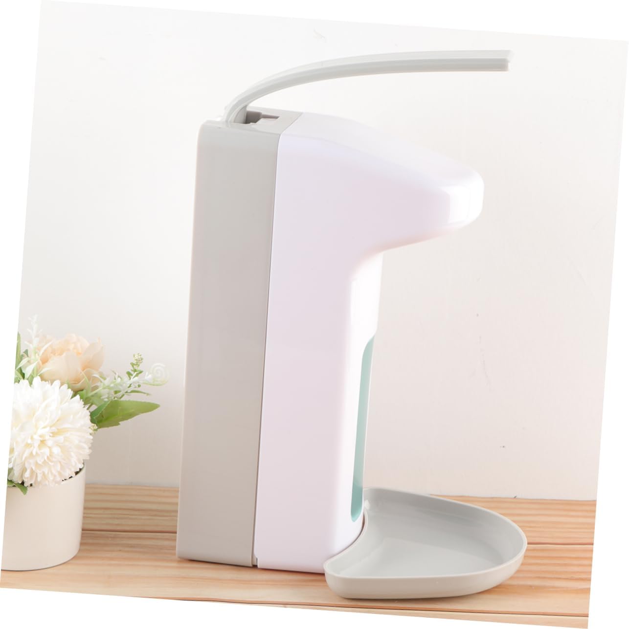 1pc Wall Mounted Manual Soap Dispenser Elbow Pressing Hand for Hotel Hospital Kitchen and Bathroom Use and Material