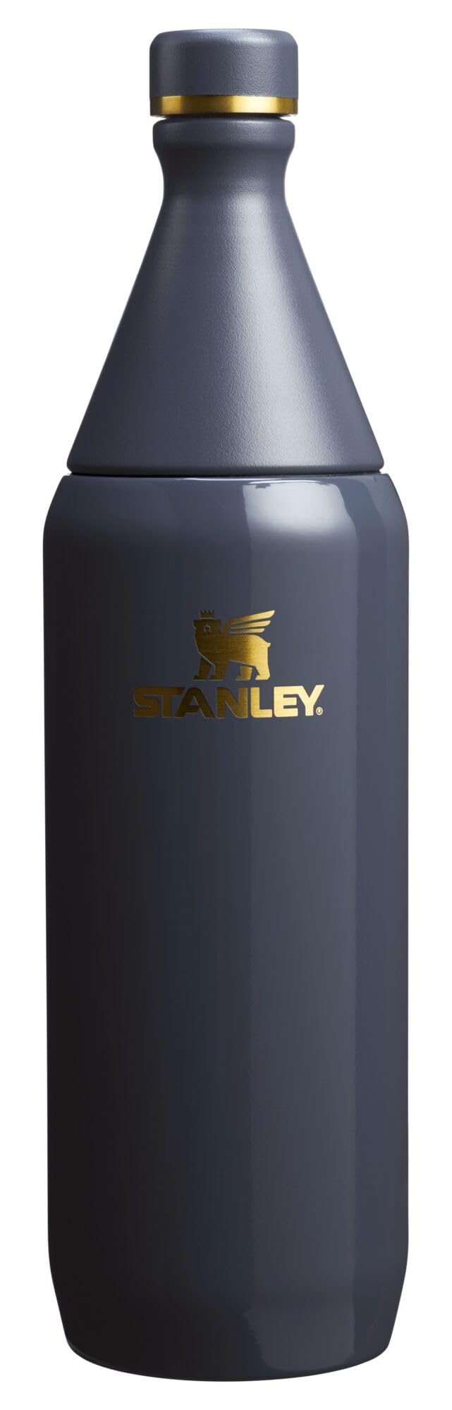 All Day Slim Bottle 34 oz | Twist off Lid with Leakproof Seal | Slim Design for Travel and Gym | Insulated Stainless Steel Water Bottle | BPA-Free | Twilight Gloss