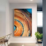 Lienzo nórdico abstracto Pintura al óleo Color Pintura decorativa Amor Marsellesa Pintura moderna Hogar Arte de la pared Decoración 65x90 cm Sin marco