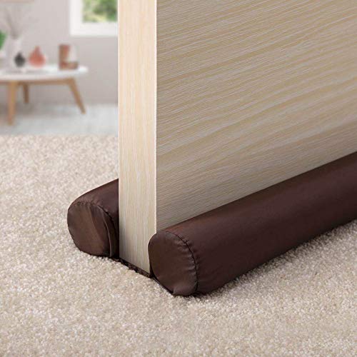 DNC Twin Door Draft Stopper 32 to 38 Weather Stripping Noise Blocker Window Breeze Adjustable Door Gap Blocker