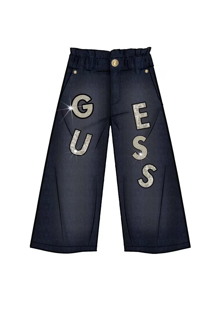 GUESS Jeans per Bambine e Ragazze Grigio Scuro