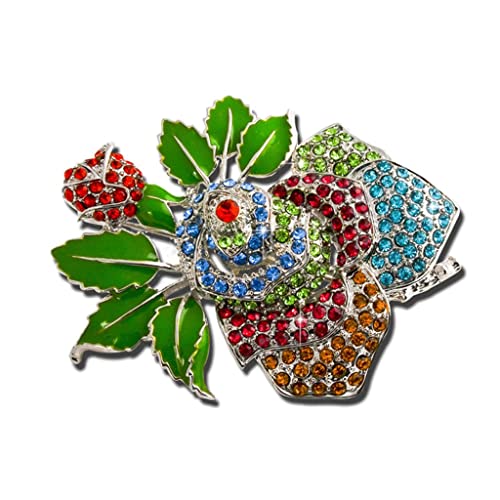 Broche rose à la mode pour embellir une tenue de mariage terne et s'habiller chic