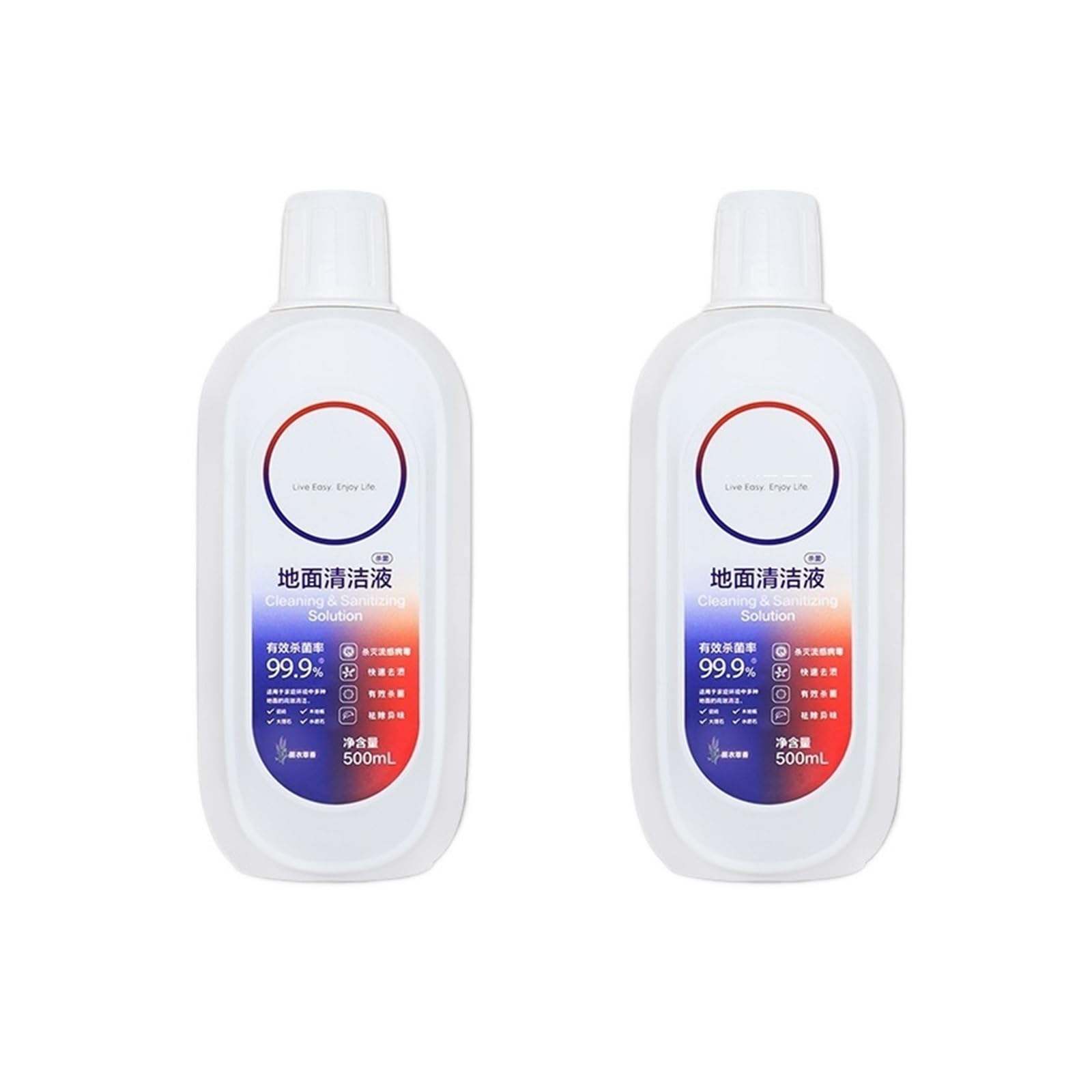 Liquido Detergente Speciale For Pavimenti Da 500 Ml, Compatibile Con Tineco FLOOR ONE S3/ S5/Pro2/Combo/S7Pro, Tutte Le Serie, Parti For Aspirapolvere(2pcs)