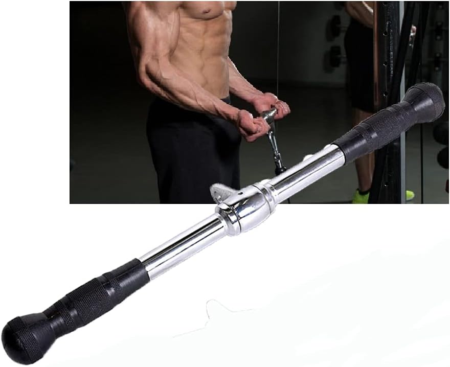 Warmiehomy Acero inoxidable Fitness Maneja Bandas de Resistencia de Agarre Manijas de la Máquina de Estribo Maneja Gimnasio Fitness Ejercicio
