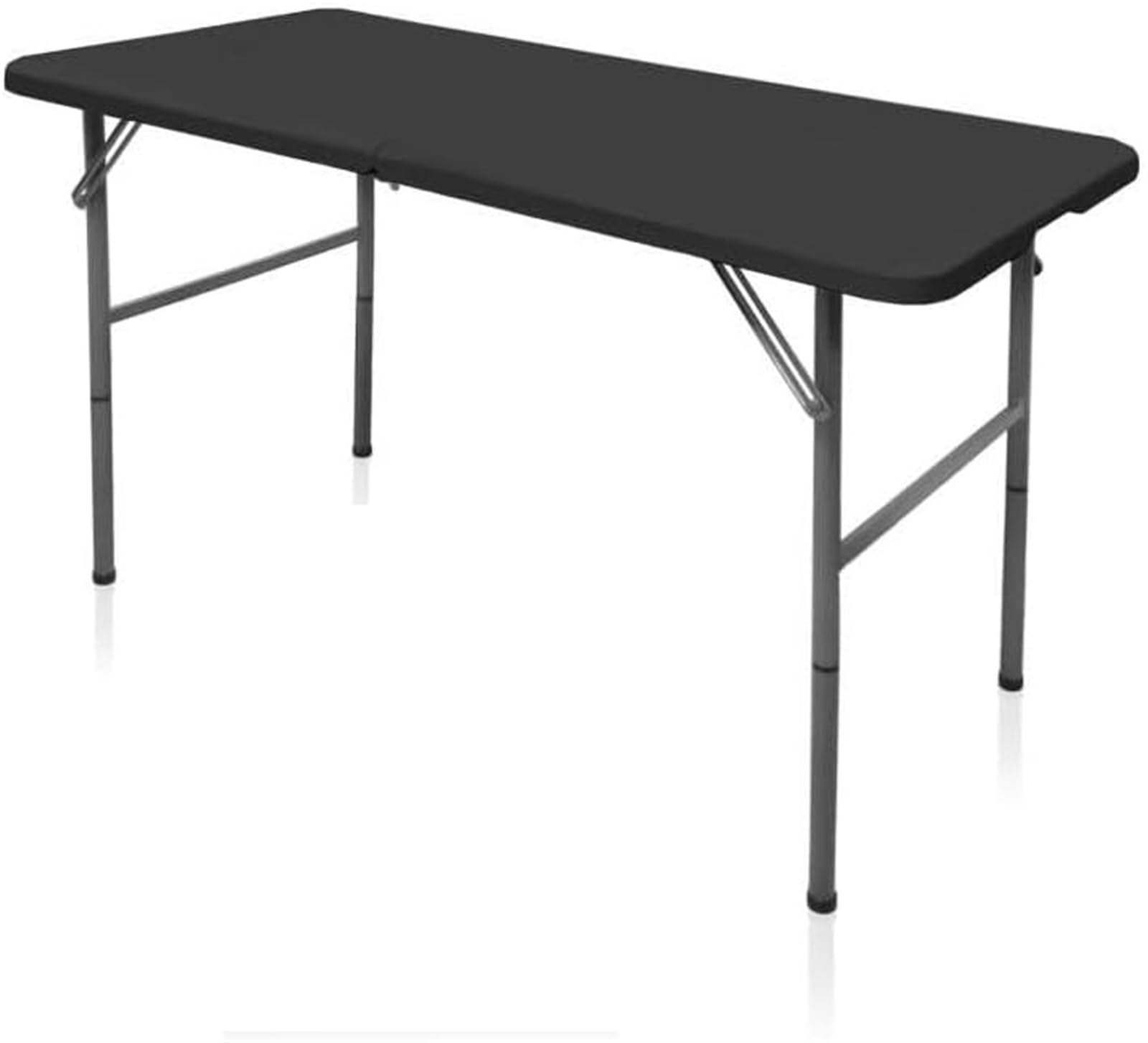 Table pliante carrée de 1,20 m robuste et imperméable pour intérieur et extérieur