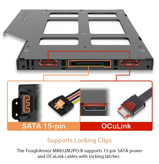 Amazon | ICY DOCK ToughArmor 2 x M.2 NVMe SSDモバイルラック