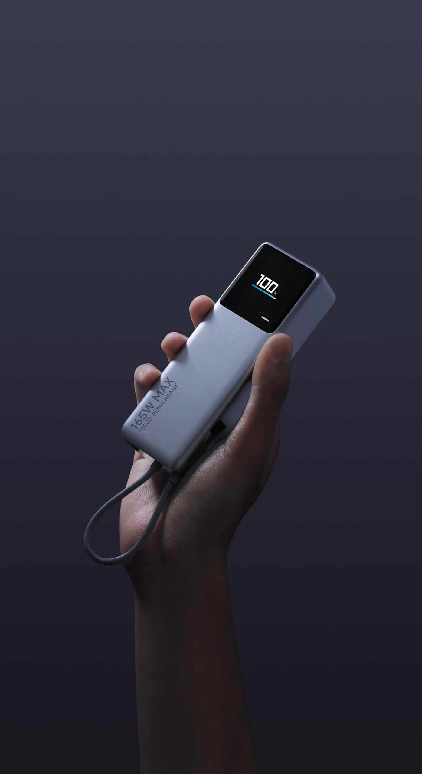 Xiaomi 165W Power Bank 10000mAh, Super Schnellladung|3 USB-C Ports for Multi-Device Charging Power, 120W PD3.0|Kompatibel mit Laptop, for iPhone 16, MacBook, Xiaomi, Samsung, Pixel 9 and More