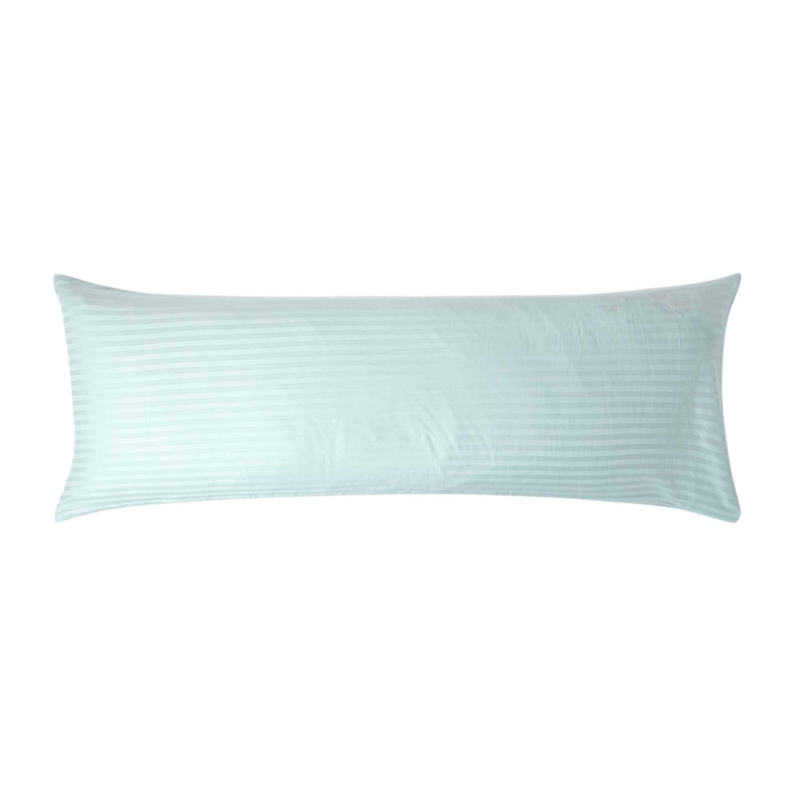B&Q -  Light Blue Egyptian Cotton Ultrasoft Body Pillowcase 330 Tc