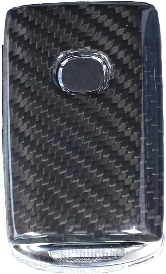 Carbon Fiber Style Car Key Fob Cover Case Keychain Compatible with 2016-2025 Mazda MX-5 Miata Accessories Aotumcer 1 Piece Scratch-Resistant Key Case