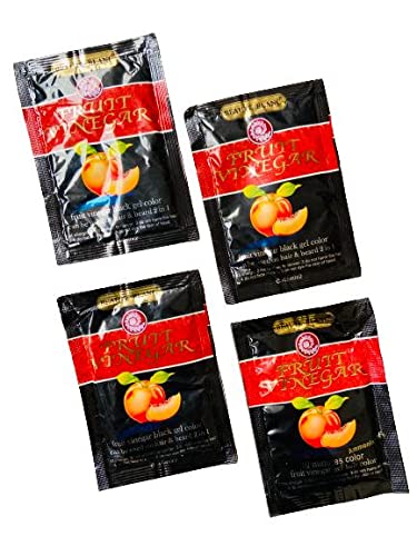 BEAUTE BLANC Black Fruit Vinegar Gel Color Pouch 10 Nos, 429 Gram