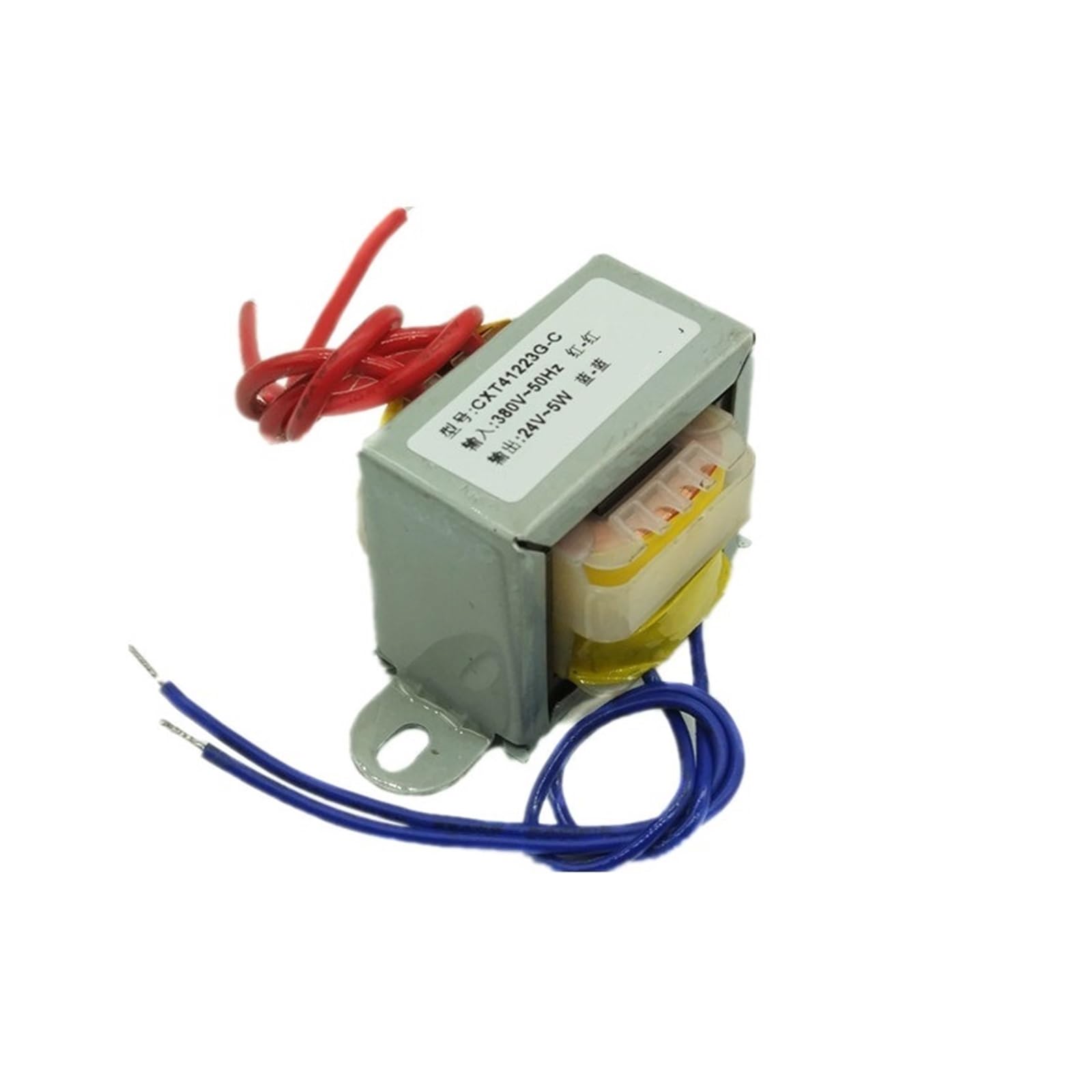 Transformateur de puissance EI 380V mono 24V AC pour circuit de commande