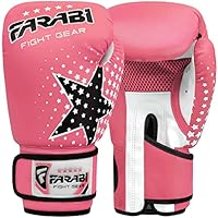 Gants De Boxe SILVER RADO Pour Enfants - Arts Martiaux, MMA, Sac De Frappe - Taille 127 G - Rose - Garçons Et Filles