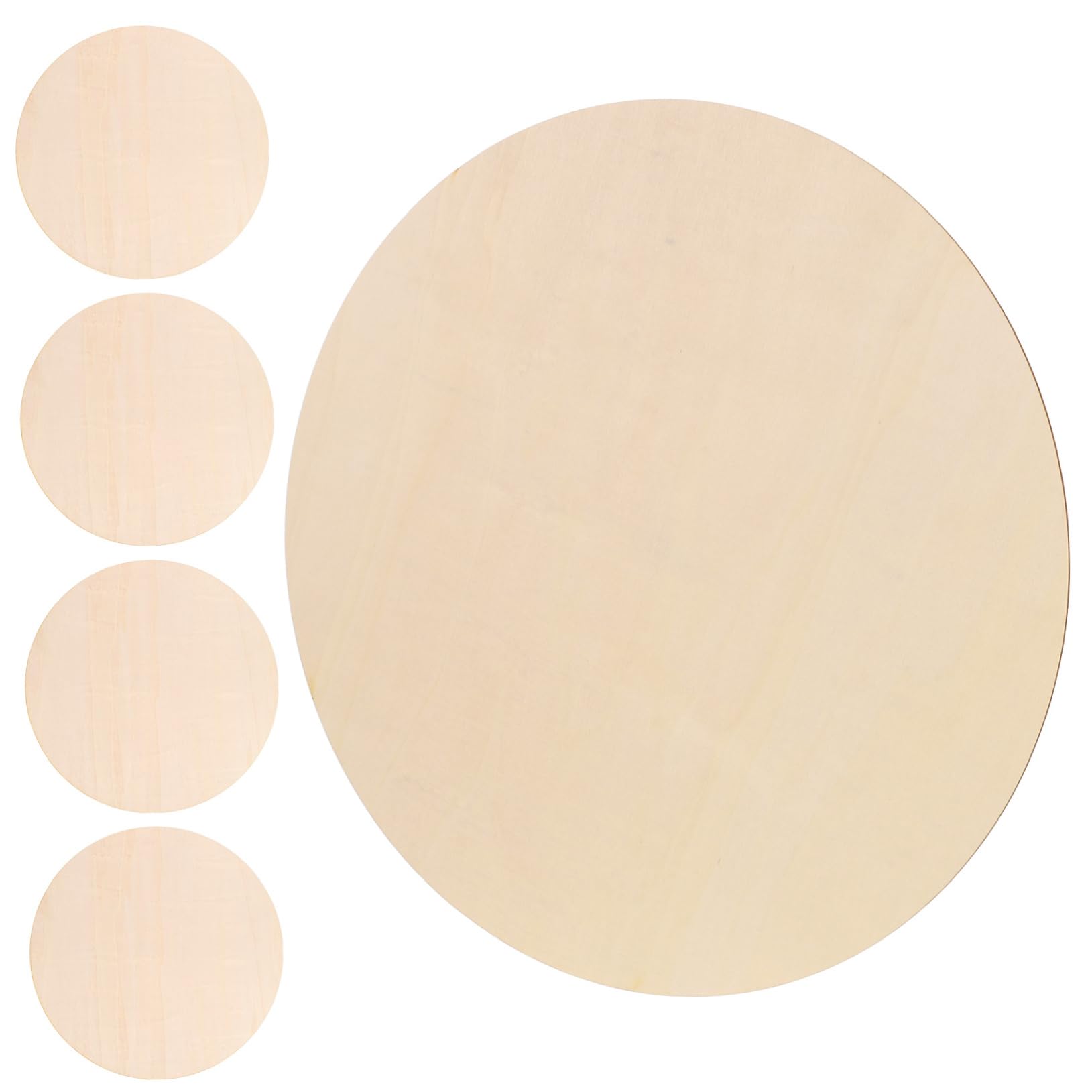 Cercles en bois 35 cm pour fabriquer vos plaques de porte et suspensions murales