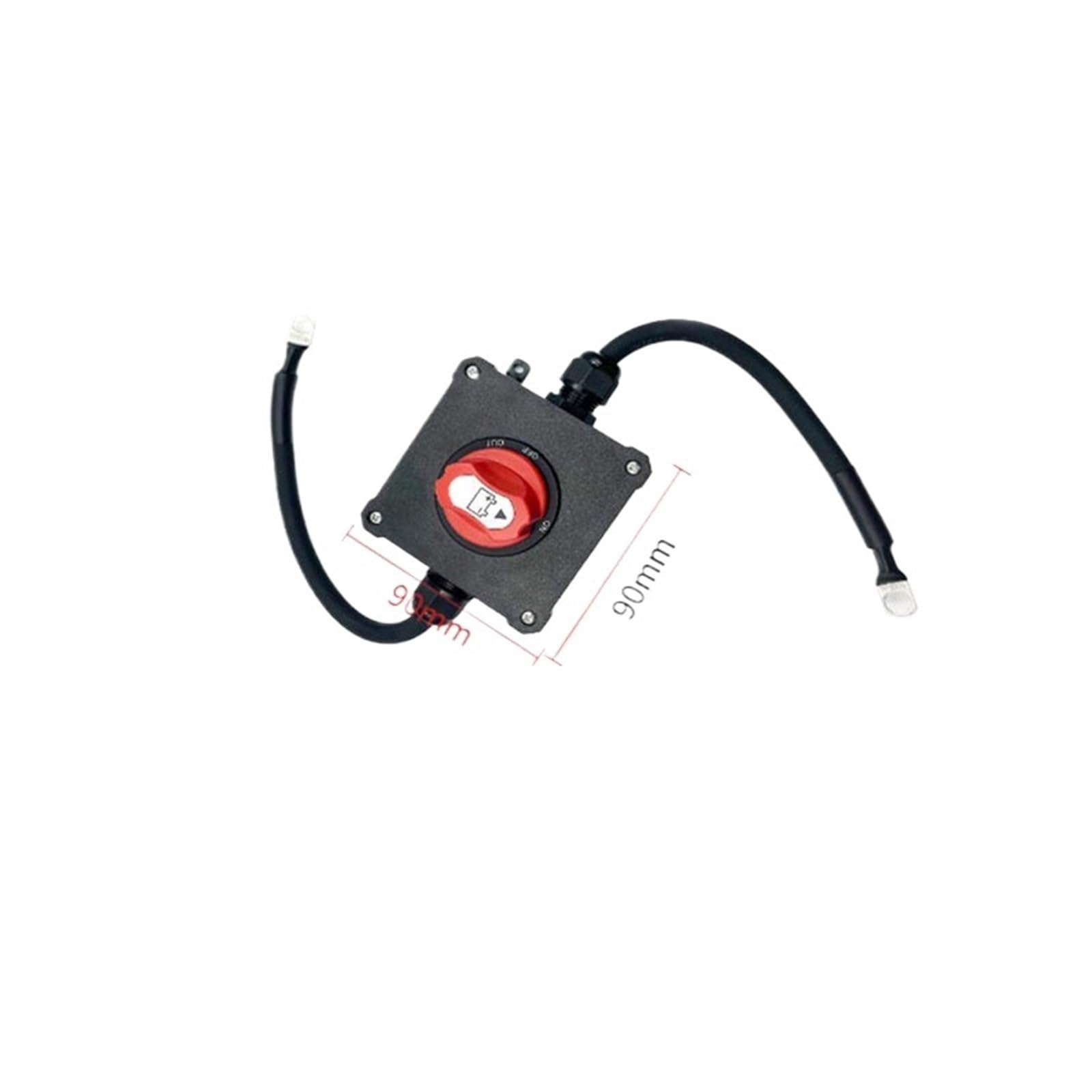 Impermeable 100A 200A 300A12v 24v motocicleta camión barco interruptor principal desconectador de batería interruptor aislador(200A)