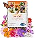 Monarch Rescue Wildflower Seeds Bulk + 8 Bonus Gardening eBooks + Open-Pollinated Wildflower Seed Packets, Non-GMO, No Fillers, Annual, Perennial Milkweed Seeds for Monarch Butterfly