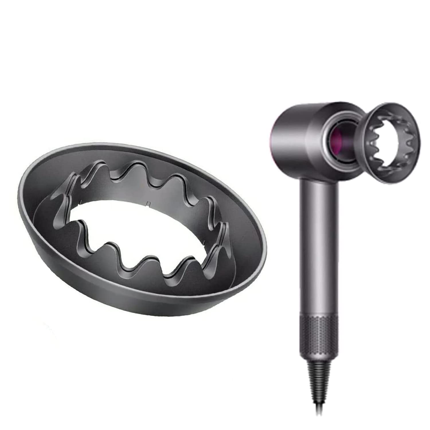 NALACAL Air Attachments Supersonic Hair Dryer Gentle for Dyson HD01 HD02 HD03 Hairdresser Styling Tools Anti Flying Warp Soft Diffusion Nozzle Styler