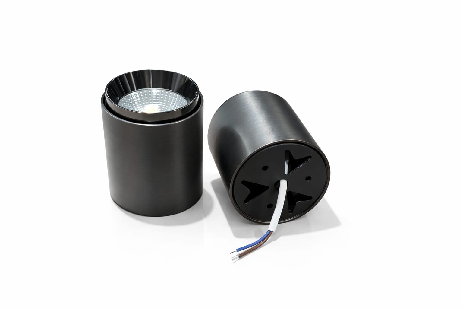12W Signature Cylinder Surface Mount LED Downlight | Premium Ceiling Spotlight with 90+ CRI | HPF Flicker-Free Driver, Eco-Friendly | 25000 Hr Life (Black Bronze Rose Gold, Pack Of 1)-image-33
