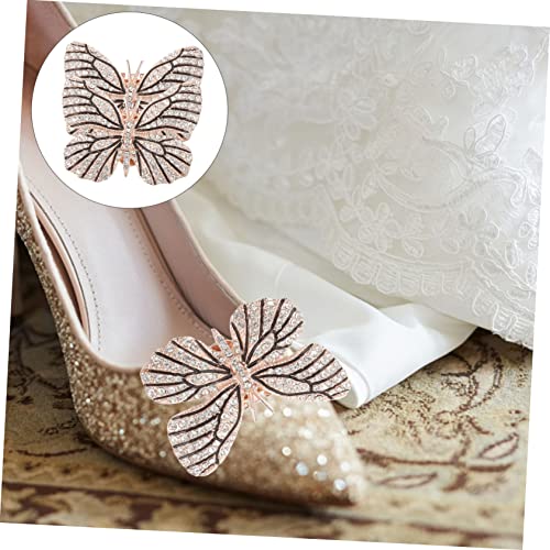 Lifkome 3 Pairs High Heels Accessories Wedding Decoration Wedding Jewelry Sneaker Accessories Boot Rhinestone Decor Bridal Shoe Clip Shoes Jewelry Shoe Decorations Clips Bridal Shoe Clips #TOP4