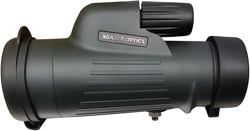 Miniatura 3 de Xgazer Optics Monocular de alta potencia de 10 x 42 pulgadas, impermeable, a prueba de niebla, negro con - para entusiastas del aire libre,