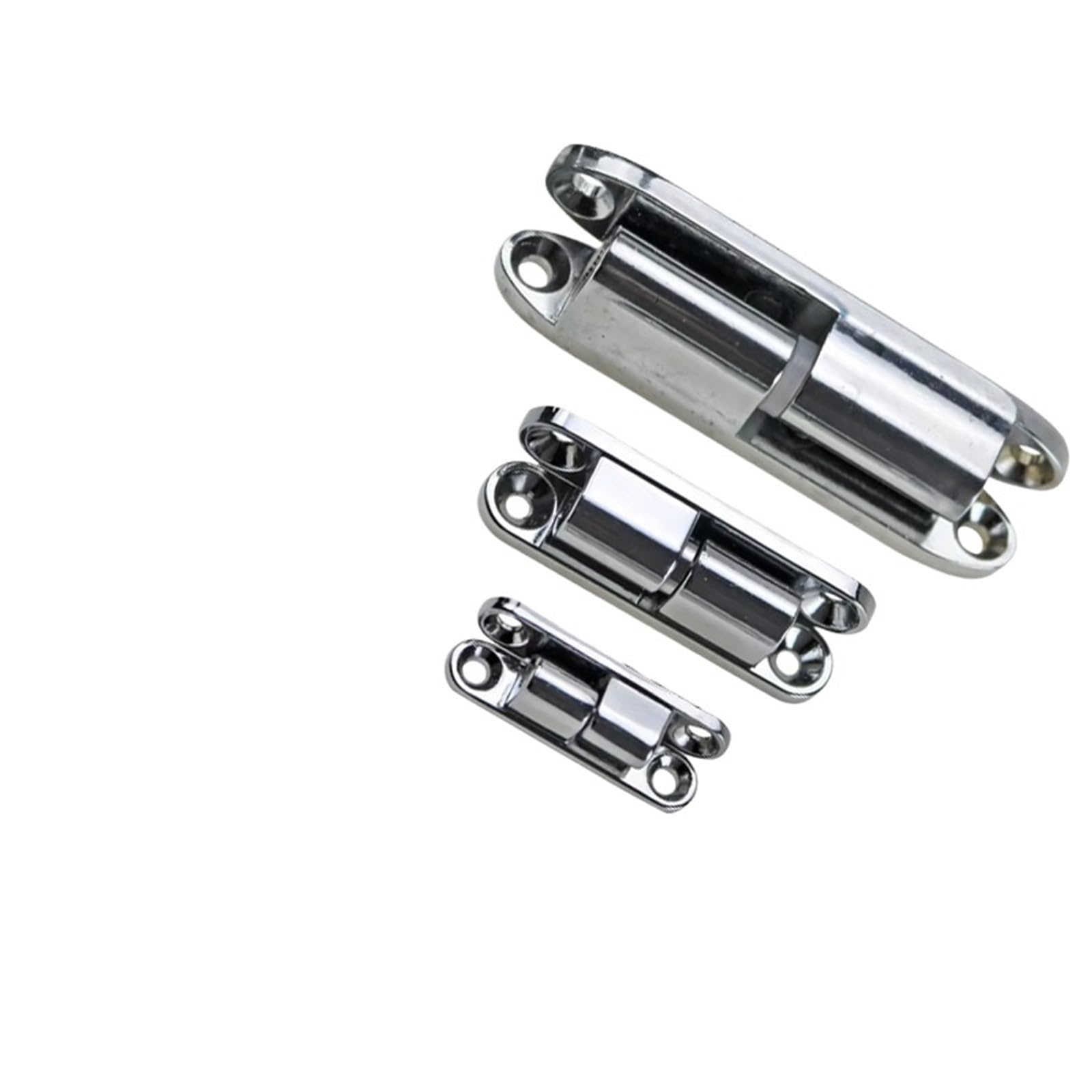 Detachable Zinc Alloy Hinges Industrial Machinery Electrical Cabinets Ships 1Pcs(Large)