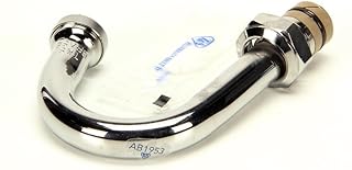 T&S Brass 131X Swivel Gooseneck Spout, Chrome