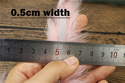 Tigofly 12 Colors Straight Cut Rabbit Zonker Strips 5Mm Width Genuine Hare Hair Fur Streamers Fly Tying Materials #TOP2