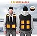 Rrtizan Heated Vest for Mens and Womens with Power Bank, Heated Gilet with 3 Temperature Levels, Sleeveless Electric Fleece Heated Jacket, Washable Heated Body Warmer for Outdoor, Camping, 805-XL Rrtizan Heated Vest for Mens and Womens with Power Bank, Heated Gilet with 3 Temperature Levels, Sleeveless Electric Fleece Heated Jacket, Washable Heated Body Warmer for Outdoor, Camping, 805-XL