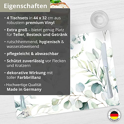 Sets de table en vinyle parfaits pour repas de famille en terrasse - 5
