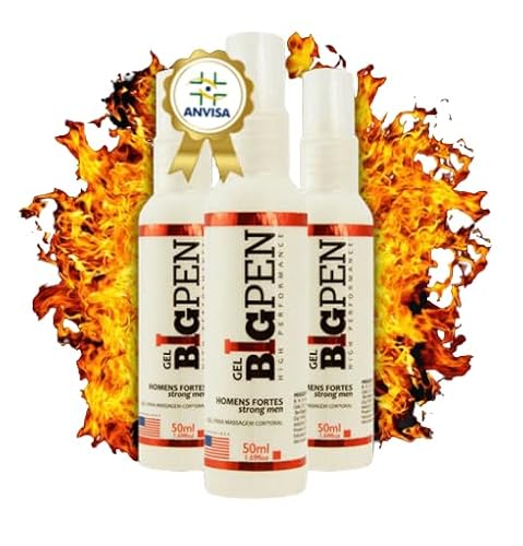 Bigpen Gel High Performance Fórmula Americana 3x Mais Potente Segred Love 50ML