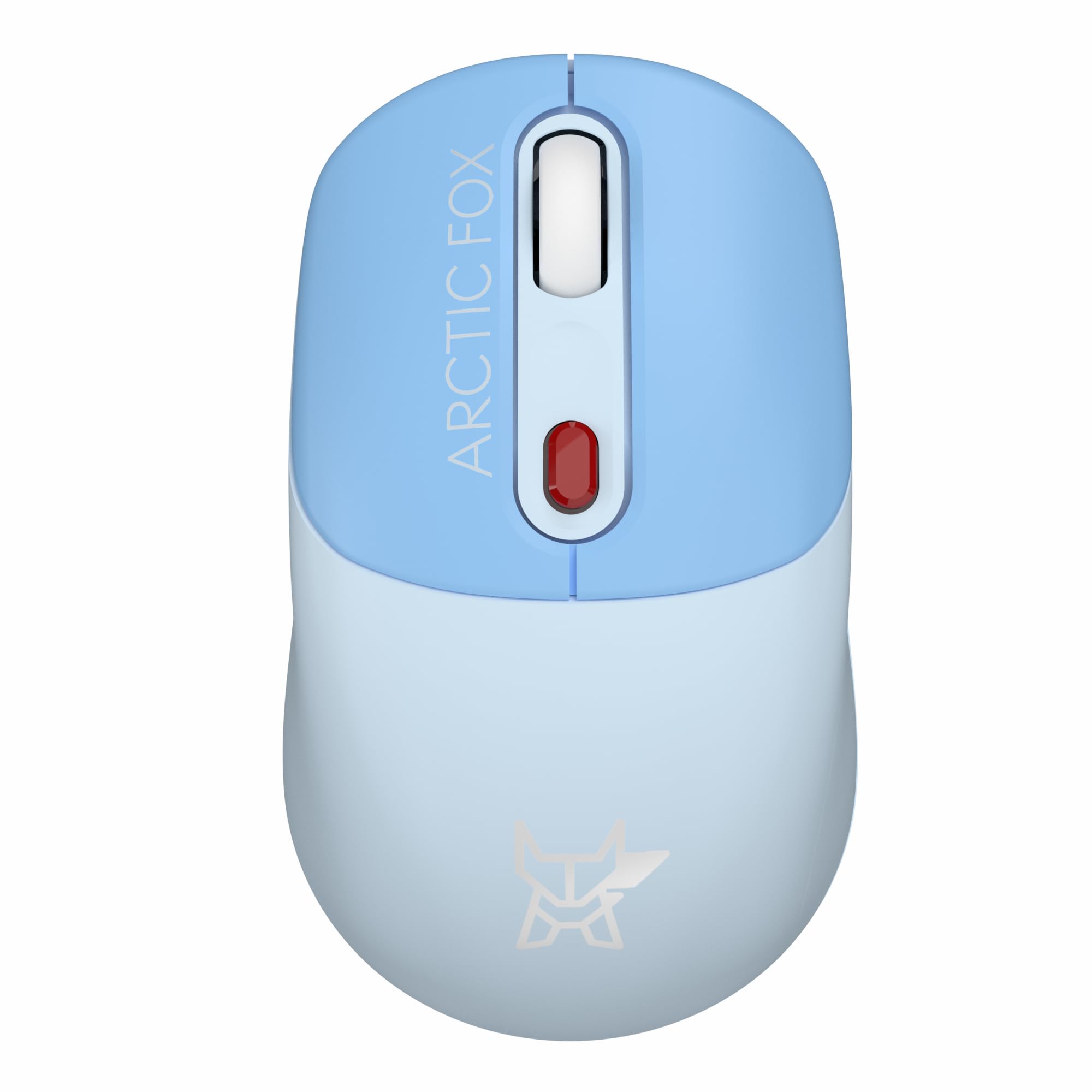 ProMaxe Wireless Mouse | 2400 DPI |2.4 GHz with USB Nano Receiver | High Precision Optical Tracking| for PC/Mac/Laptop - Whispy Blue