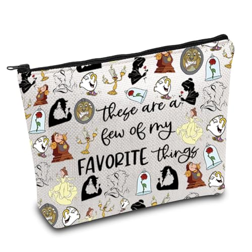 TSOTMO Beauty Inspired Shoulder Bag Belle Princess Lover Gift Fairy Tales Gift A Tale as Old as Time Beast Tote Bag (Beauty Bag)