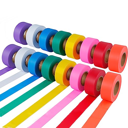 KIWIHUB Flagging Tape Assorted Colors