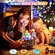 Gigilli Mini Fidget Spinner 16er Pack, LED Licht Up Fidget Spinner für Kinder, Christmas Party Bevorzugungen Fidget Spielzeug Goodie Bag Stuffers, Glow in The Dark Party Supplies