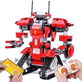 FLY2SKY Christmas Toys Robot Toy for Kids Ages 8-12 Robot Building Kits with Remote APP Control...