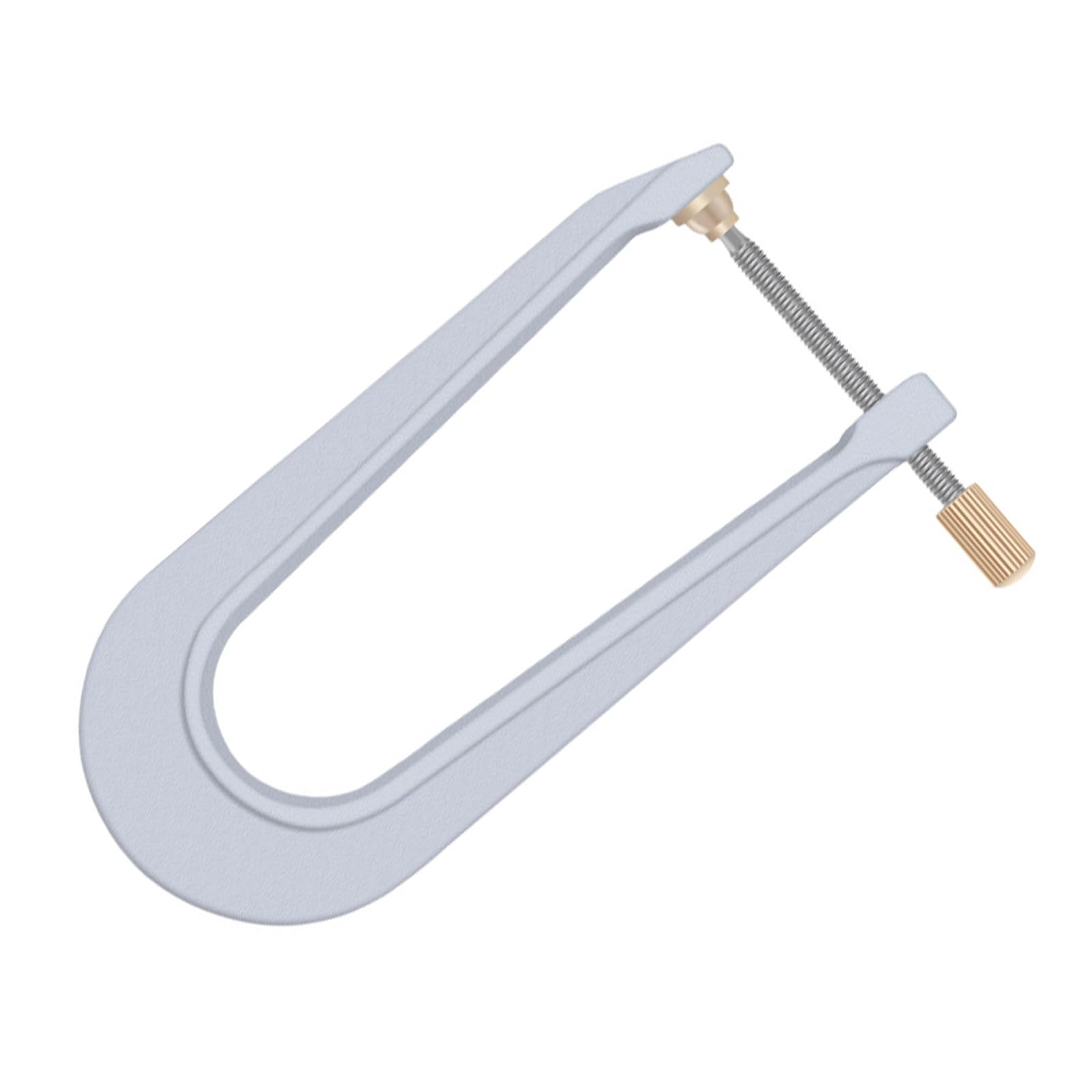 Buxuaaaa 152Mm Throat Depth Essential Violin Beams Clamp Professional Tool For Violin Viola Cello Maintenance Easy Instrument Production And Repair Aluminum Clamp