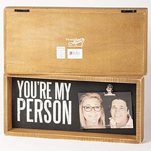 Primitives by kathy 37586 inset box photo frame youre my person  urban country home decor