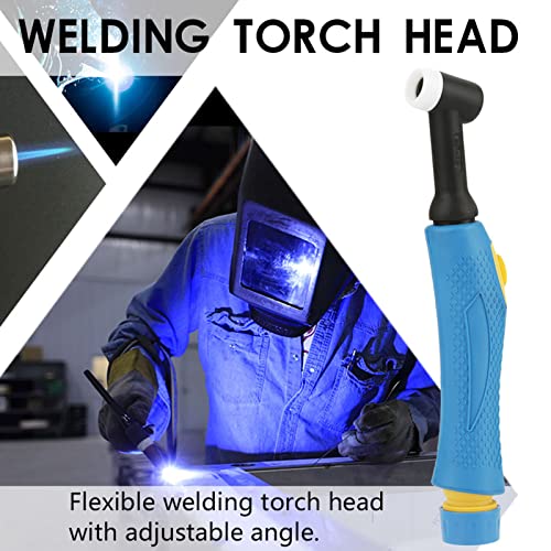 Torche de soudage TIG WP-18 refroidie par eau avec tête flexible et interrupteur - 5
