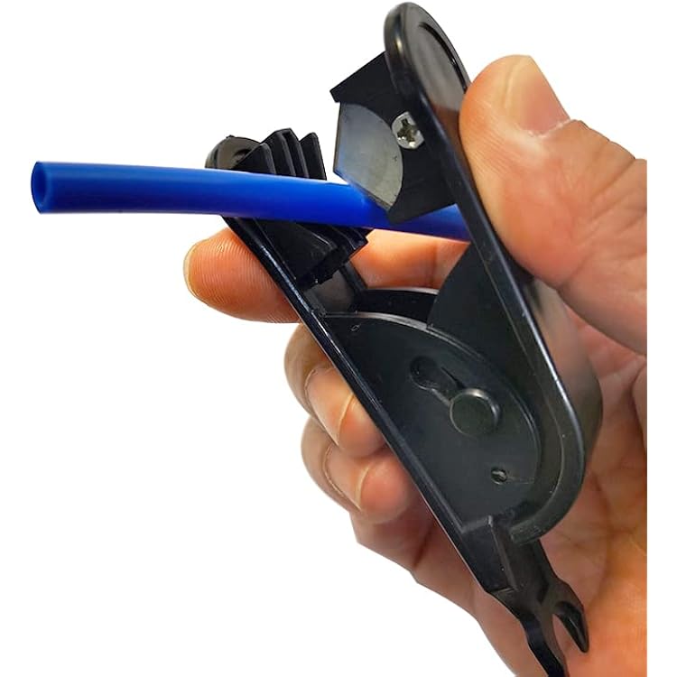 Malida Pipe Tube Hose Cutter Scissors tool,Cuts 1/4 3/8 1/2 PVC Nylon PU for Water filters Reverse Osmosis System.