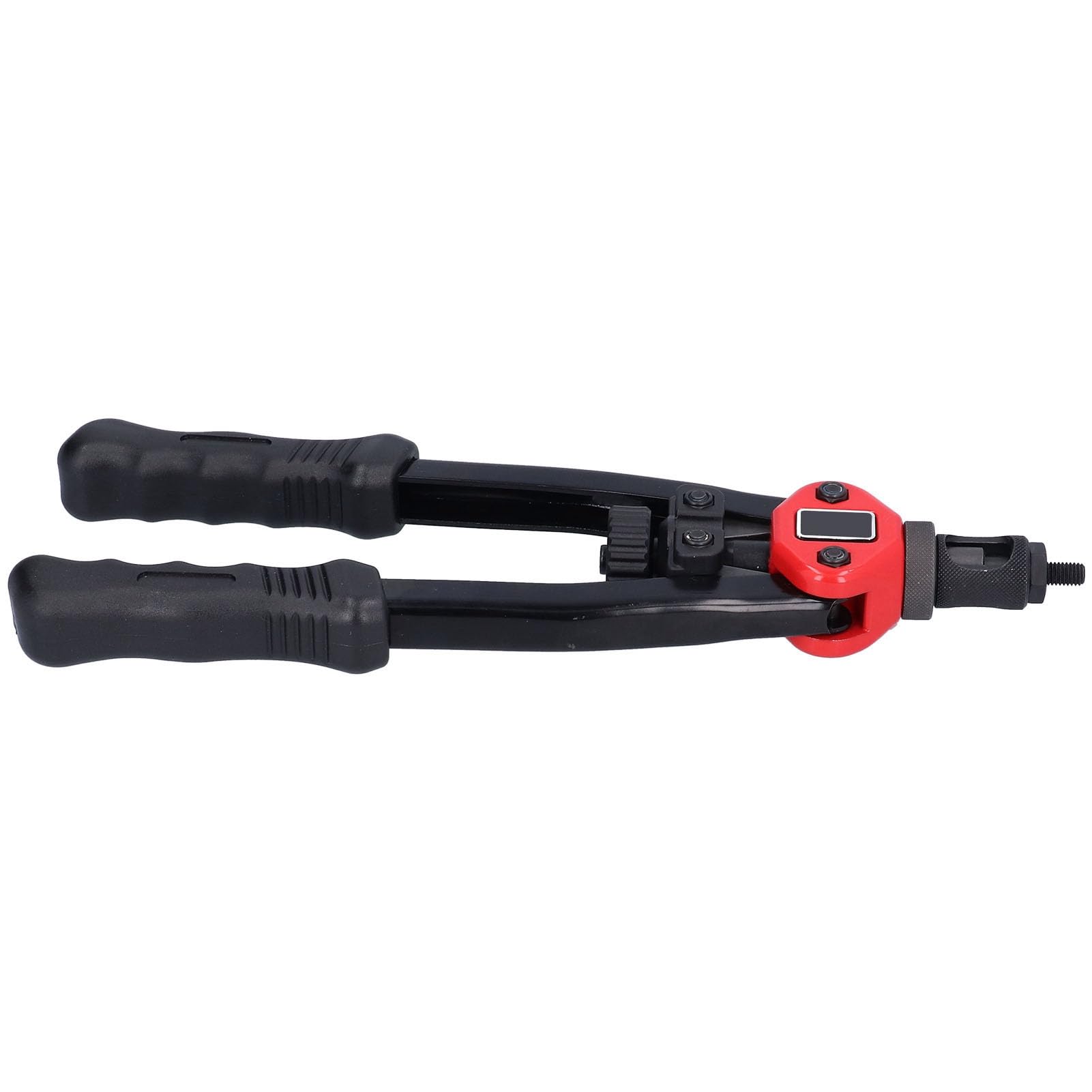 Aramox Pistola para Tuercas Remachadoras Pistola para Tuercas Remachadora Manual de Acero Inoxidable BT 605 con Manijas Dobles M3 a M10 25 a 1 Apalancamiento de 9 Mm para Instalación de Reparación de